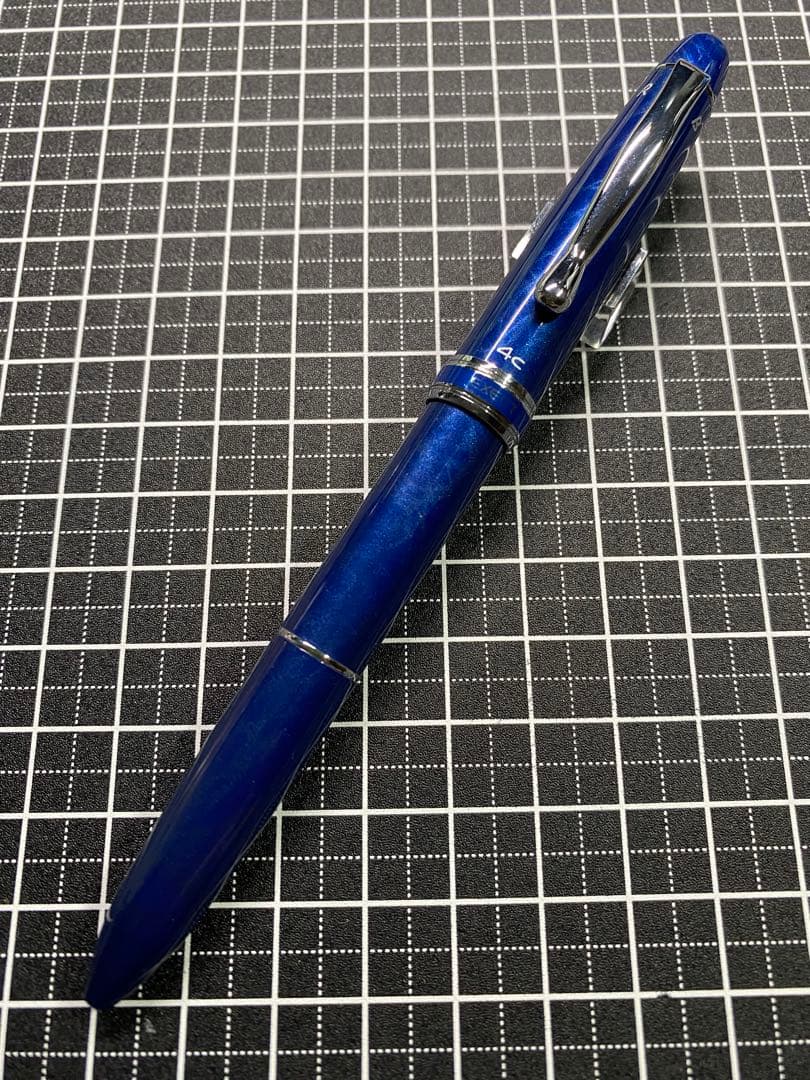 PILOT EXECT 4C BLACK&BLUE 多機能ペン