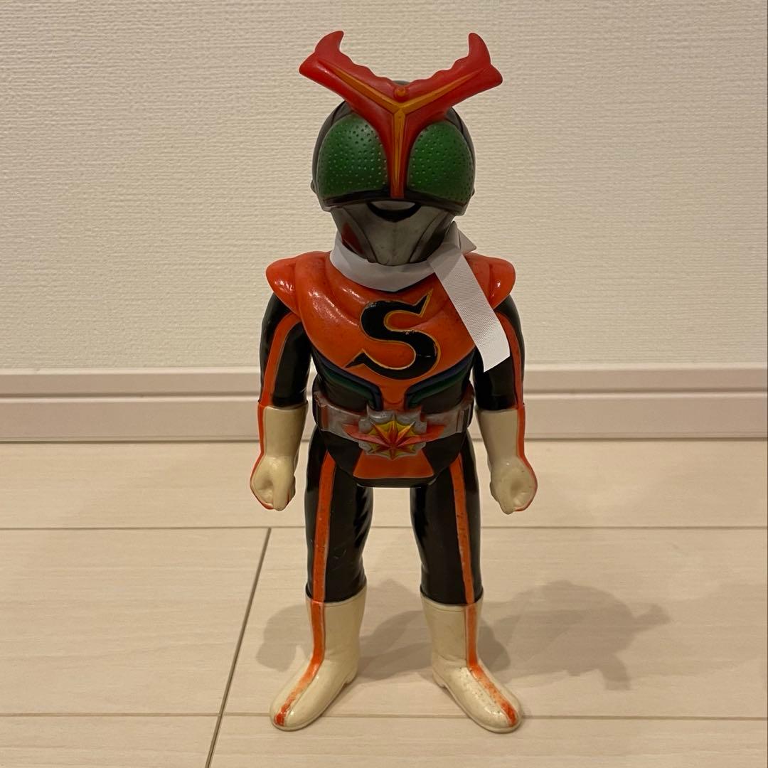 仮面ライダー 旧バンダイ 面取れ ソフビ スタンダードサイズ ストロンガー