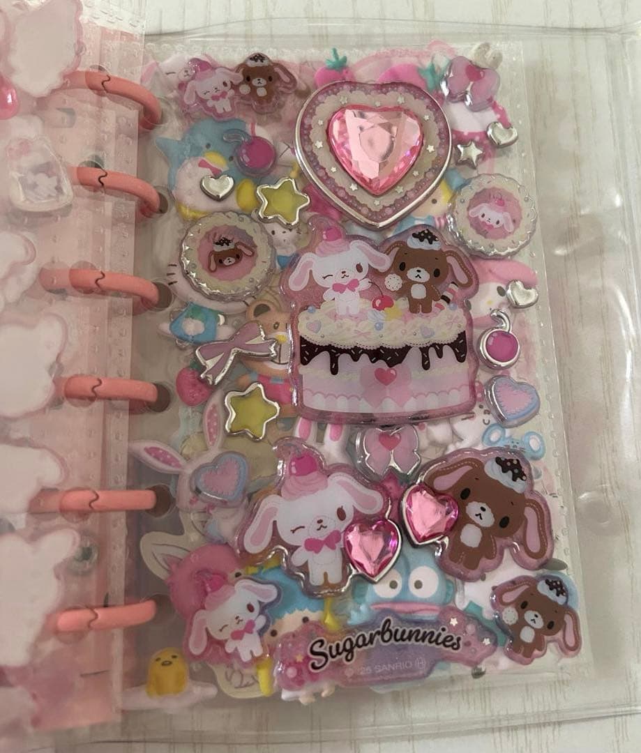 シール帳　完成品　サンリオ