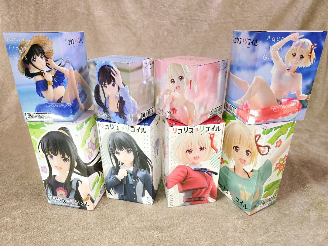 リコリス・リコイル Taito製フィギュア デラックス8体セット
