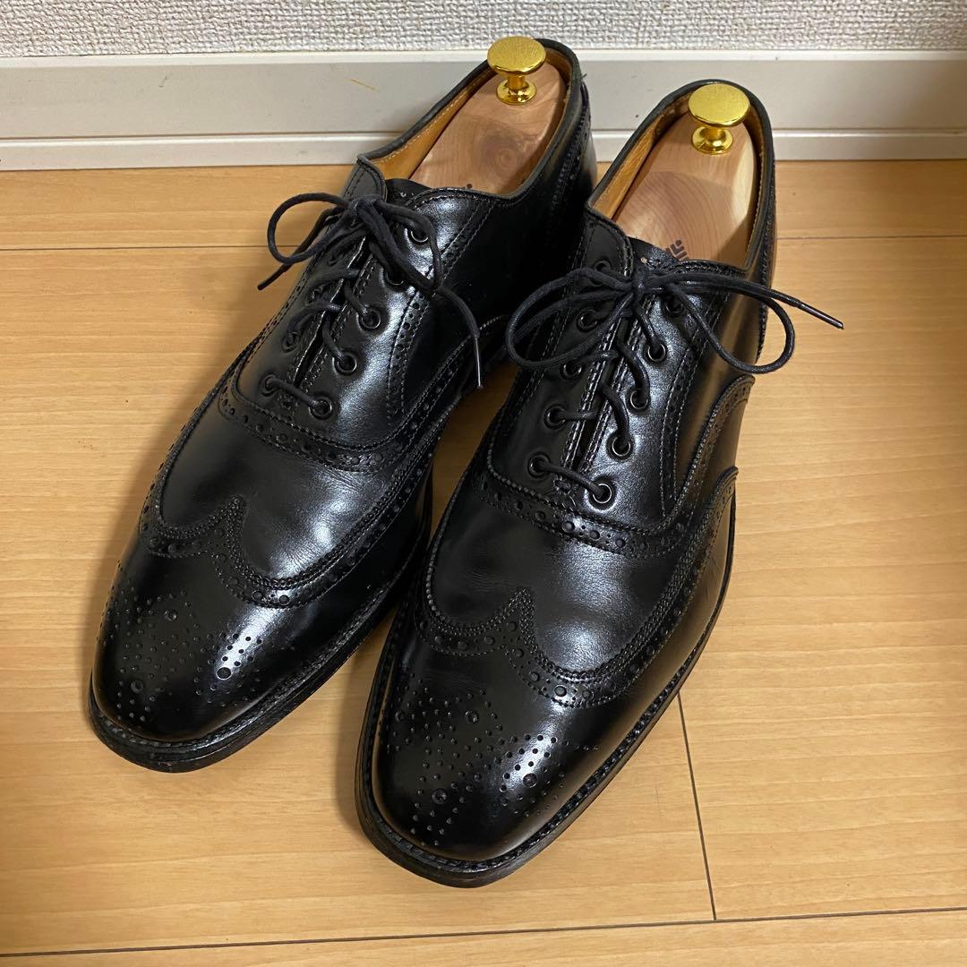 【別注品】オールデン製 ブルックスブラザーズ　フルブローグ alden ツリー付