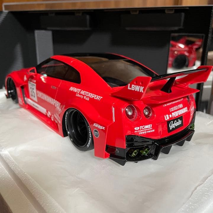 未展示品TOP SPEED1/18LB-ワークス GT スカイライン GT-R