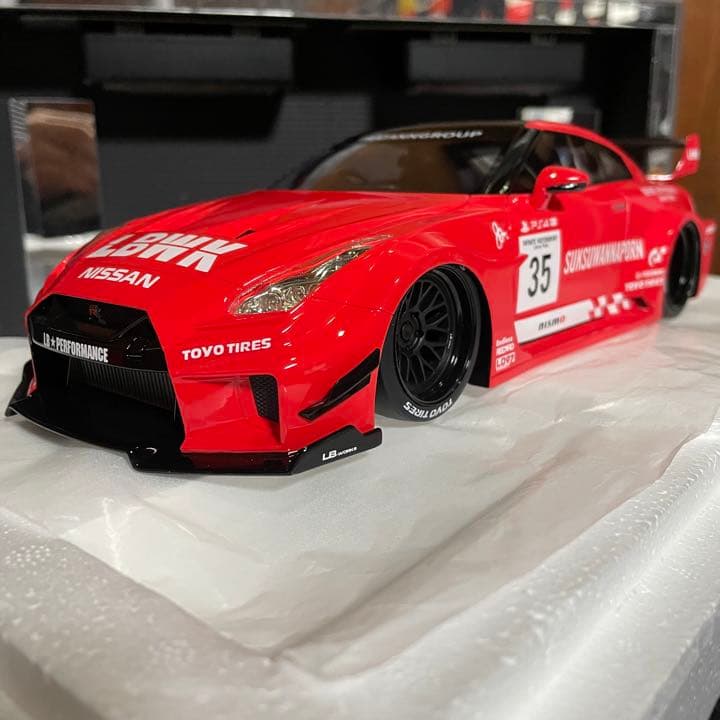 未展示品TOP SPEED1/18LB-ワークス GT スカイライン GT-R