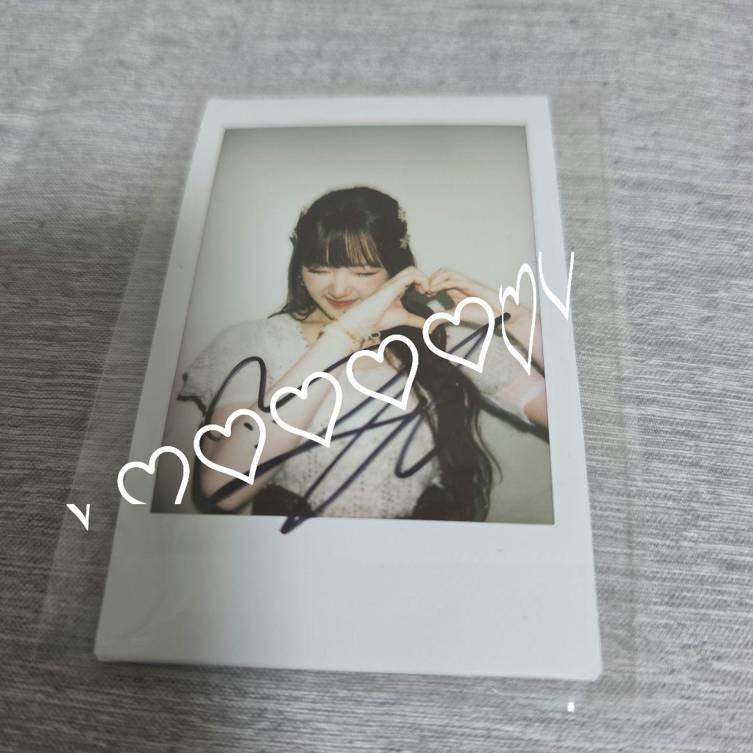 GFRIEND　イェリン　直筆サイン入りチェキ