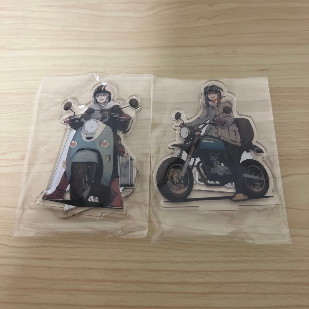 アニメゆるキャン　大井川鐵道コラボ　アクリルスタンドセット