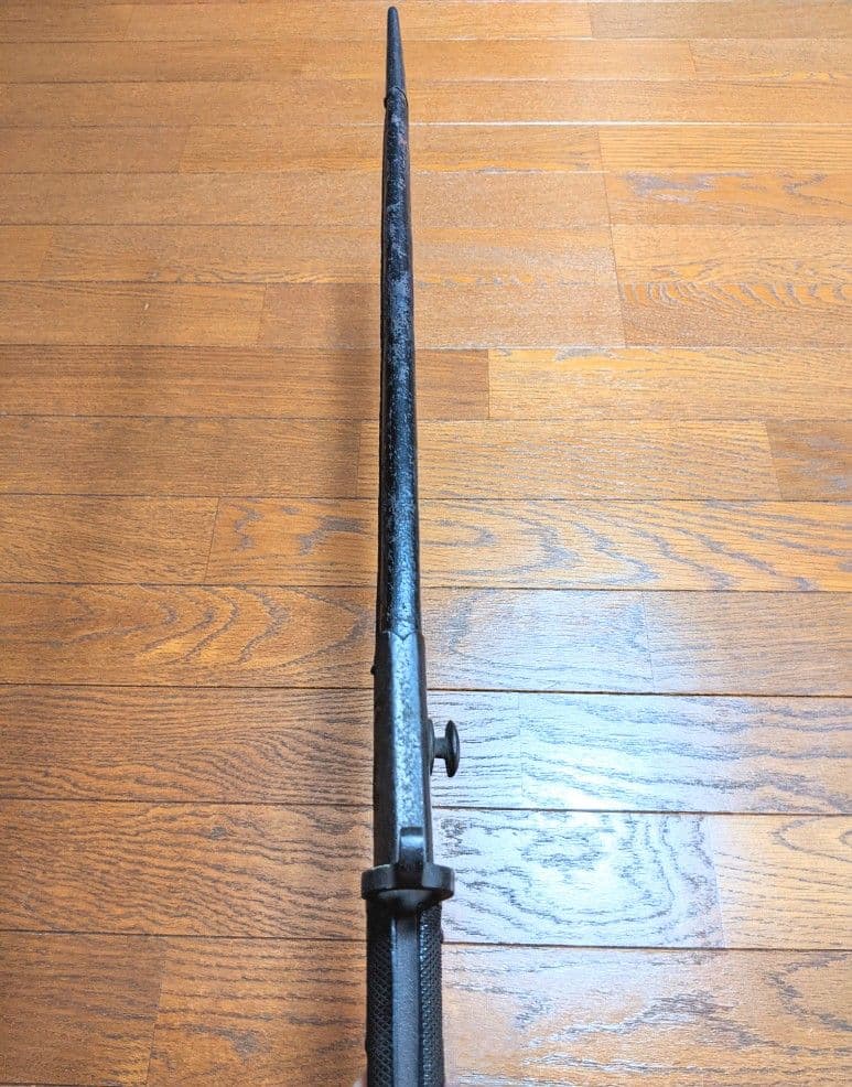 【幕末〜明治】ヤタガン式銃剣 帝国陸軍 軍刀（模造刃）騎士刻印 エンフィールド銃