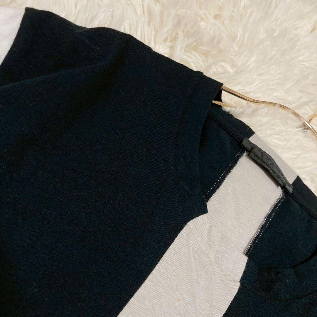 Alexander McQueen Tシャツ ブラック オシャレ キレイめ