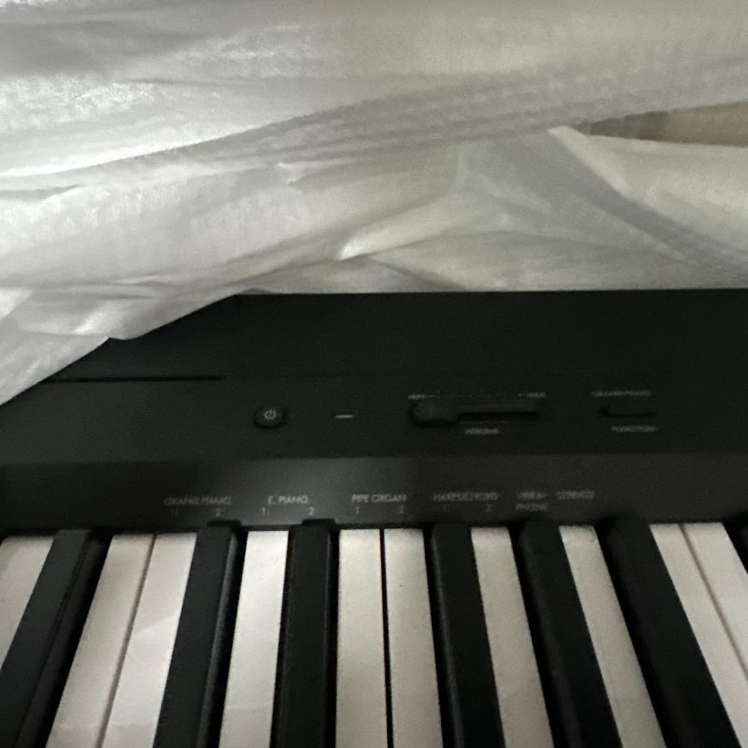YAMAHA 電子ピアノ P-143 ブラック 88鍵 動作確認済 取説あり