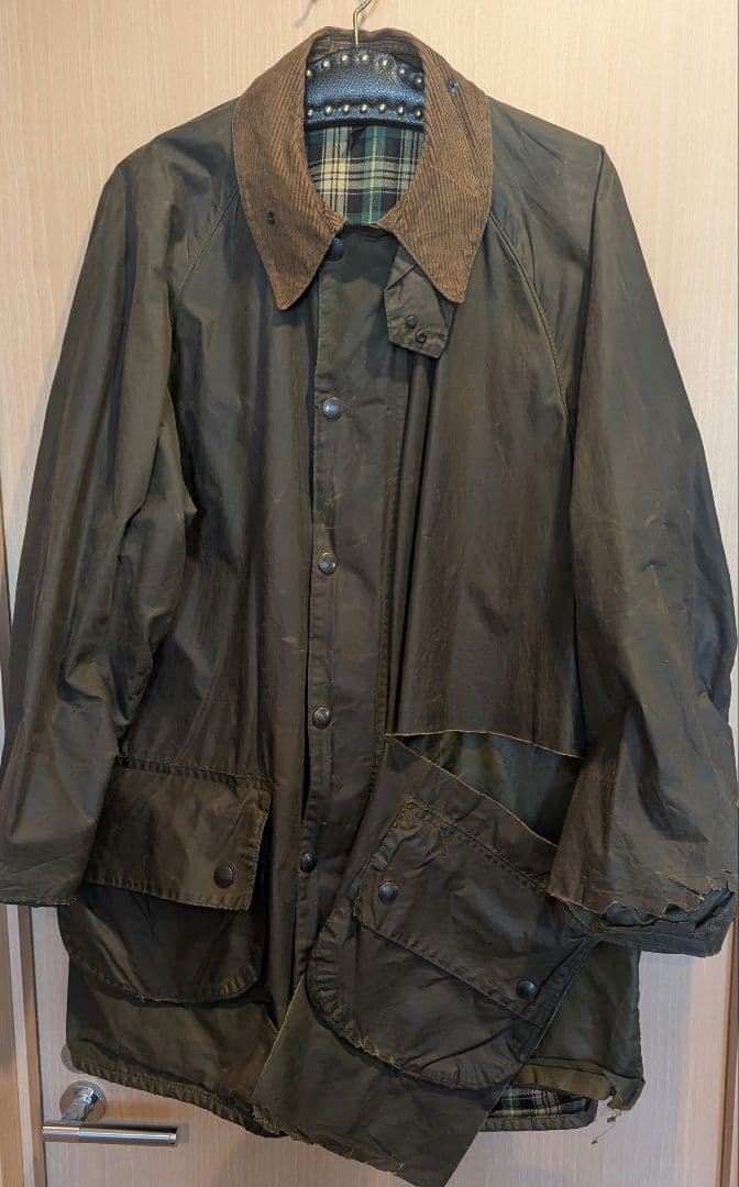 ジャンク品　２ワラントBarbour　GAMEFAIR 　リメイク、リペア用