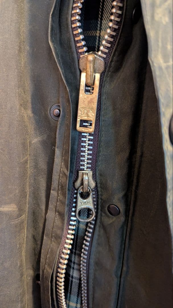 ジャンク品　２ワラントBarbour　GAMEFAIR 　リメイク、リペア用