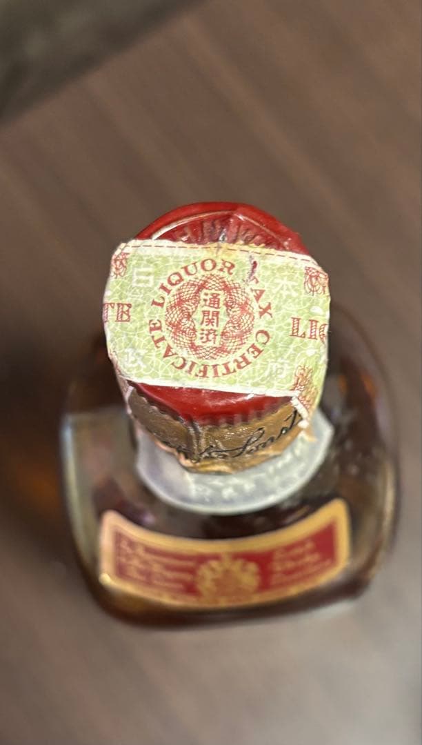 ジョニーウォーカー レッドラベル 特級ティンキャップ 760ml レア古酒