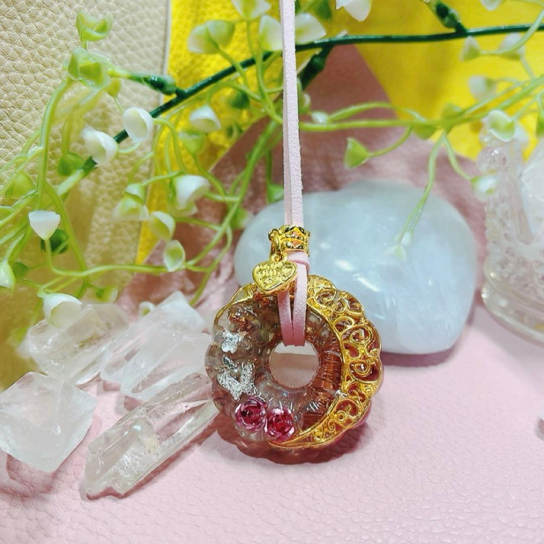 癒しのオルゴナイト❤️オーラクォーツ＋ロードナイトのフレンチクルーラー♡