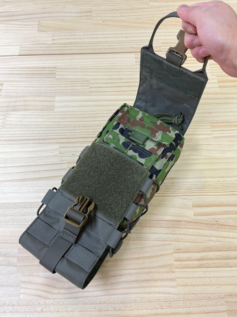 陸自救急品袋　ブローアウトキット　レンジャーグリーン　個人製作品