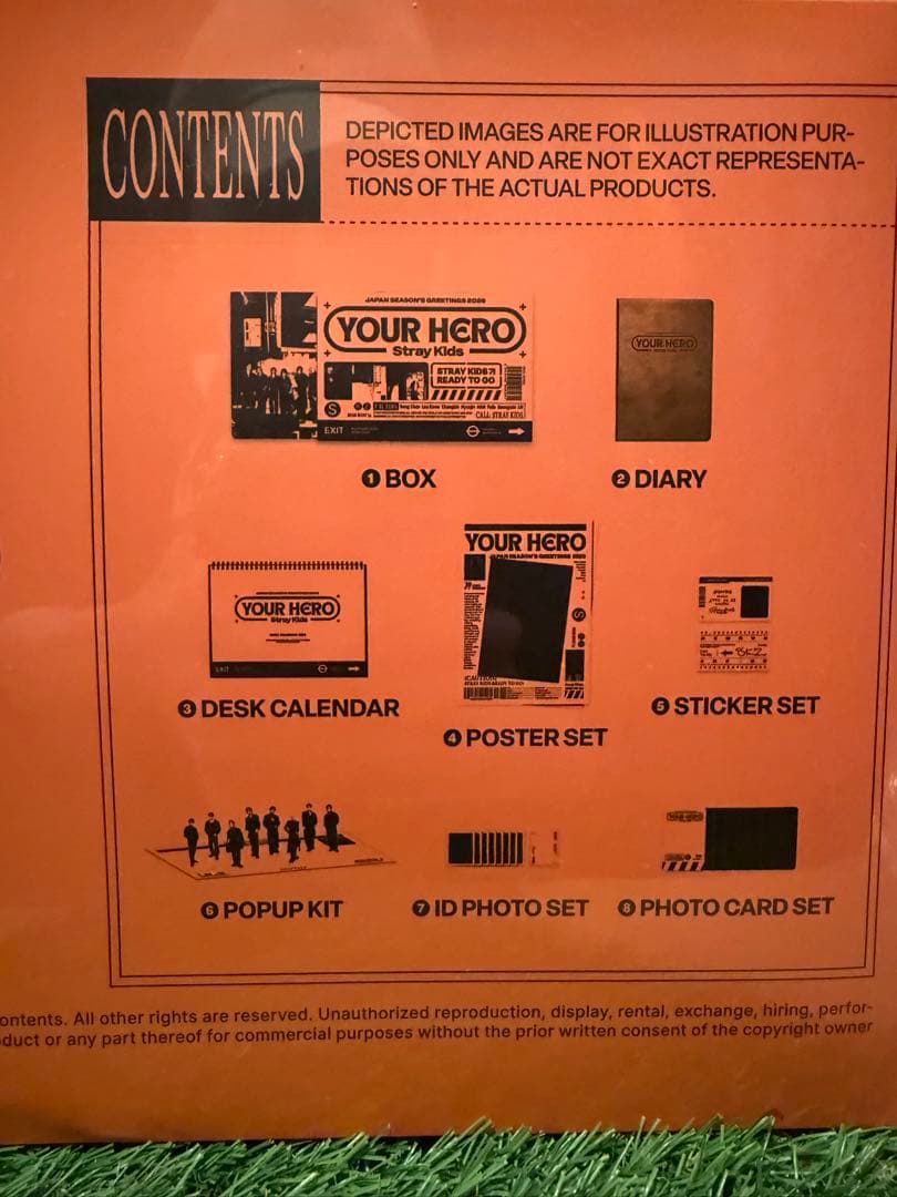 【新品未開封】StrayKids シーグリ 2025 Your Hero スキズ