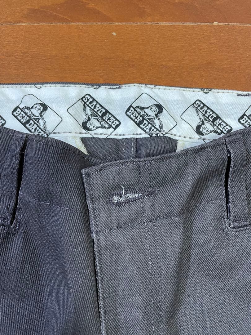 新品　BEN DAVIS BENS フリスコパンツ　グレー　ウエスト34