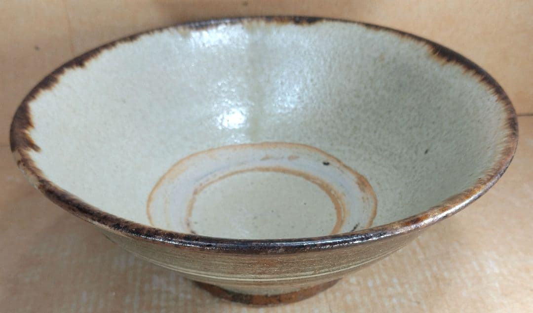 【本物保証】金城次郎 海老魚紋マカイ 壷屋焼 共箱 栞 人間国宝 茶碗 やちむん