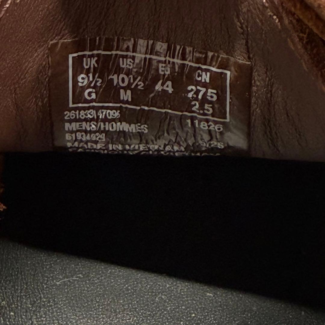 【未使用】CLARKS Walla Yukoner ワラビー　シボ加工　ブラウン