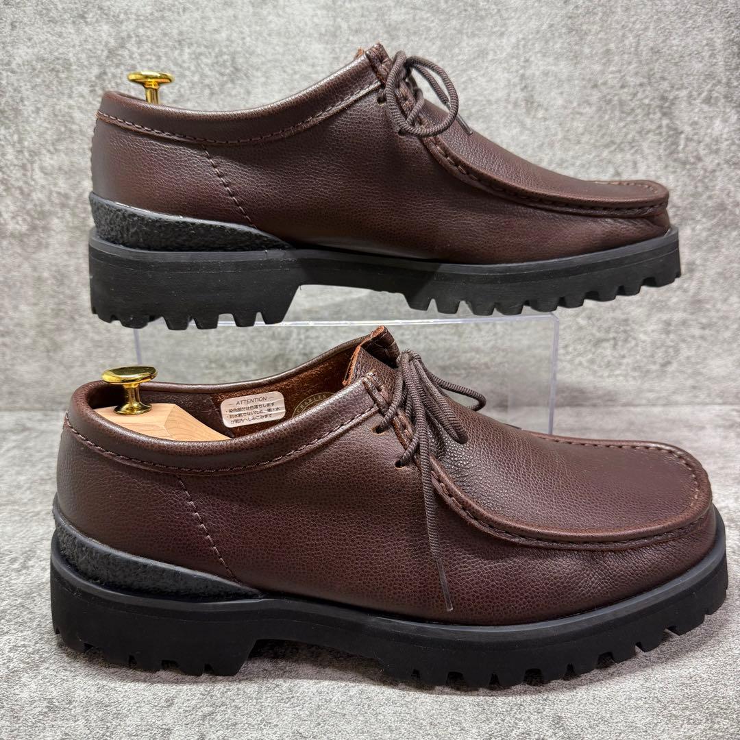 【未使用】CLARKS Walla Yukoner ワラビー　シボ加工　ブラウン