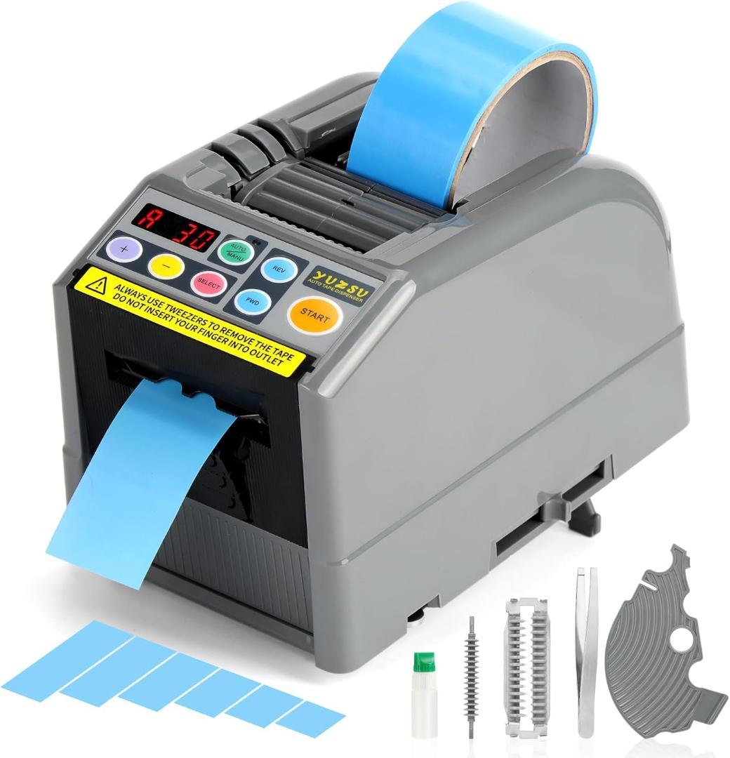 最終価格 電動テープカッター 幅6-60mm対応 オートテープカッター 自動