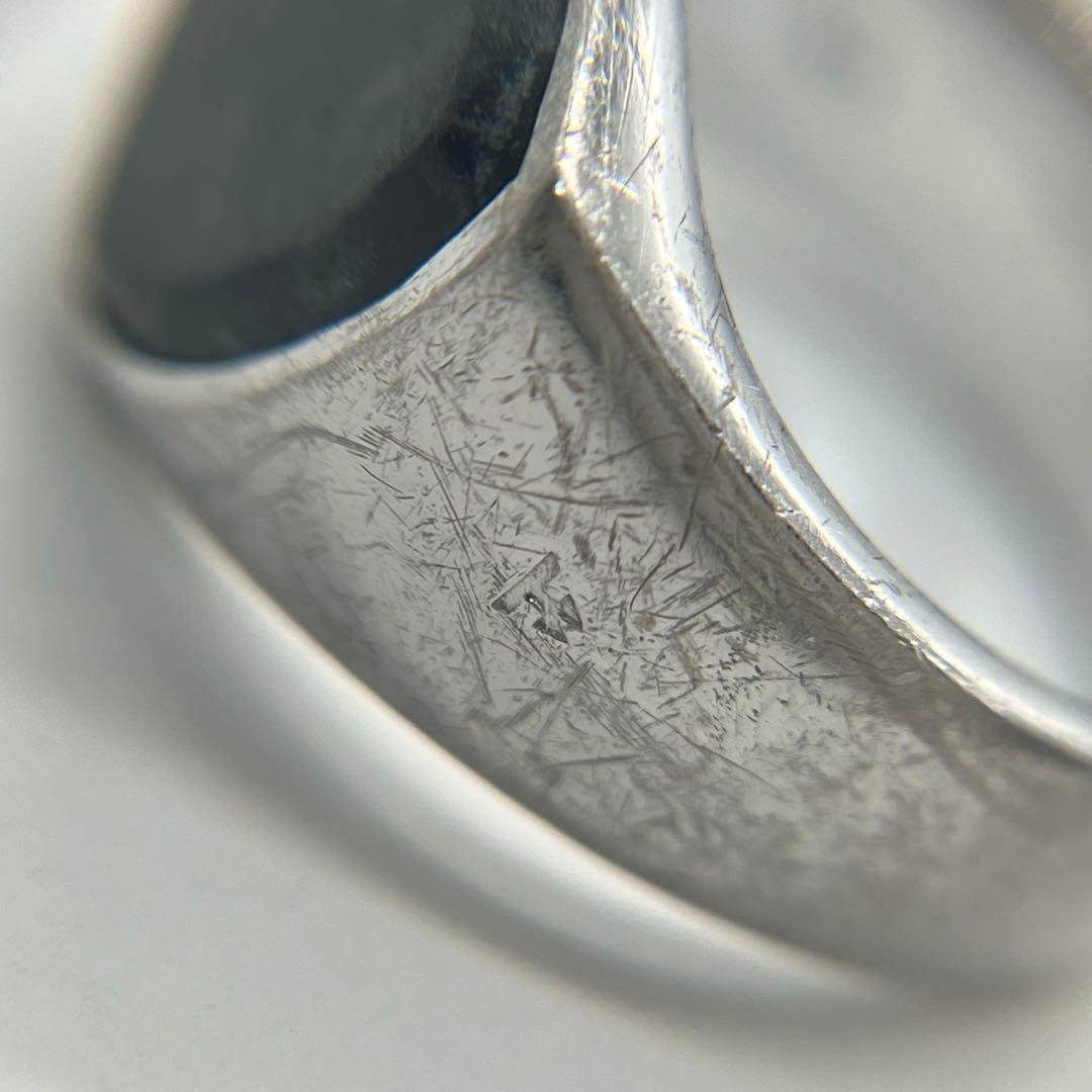 トムウッド TOMWOOD シールド グリーンマーブルリング 21号 SV925