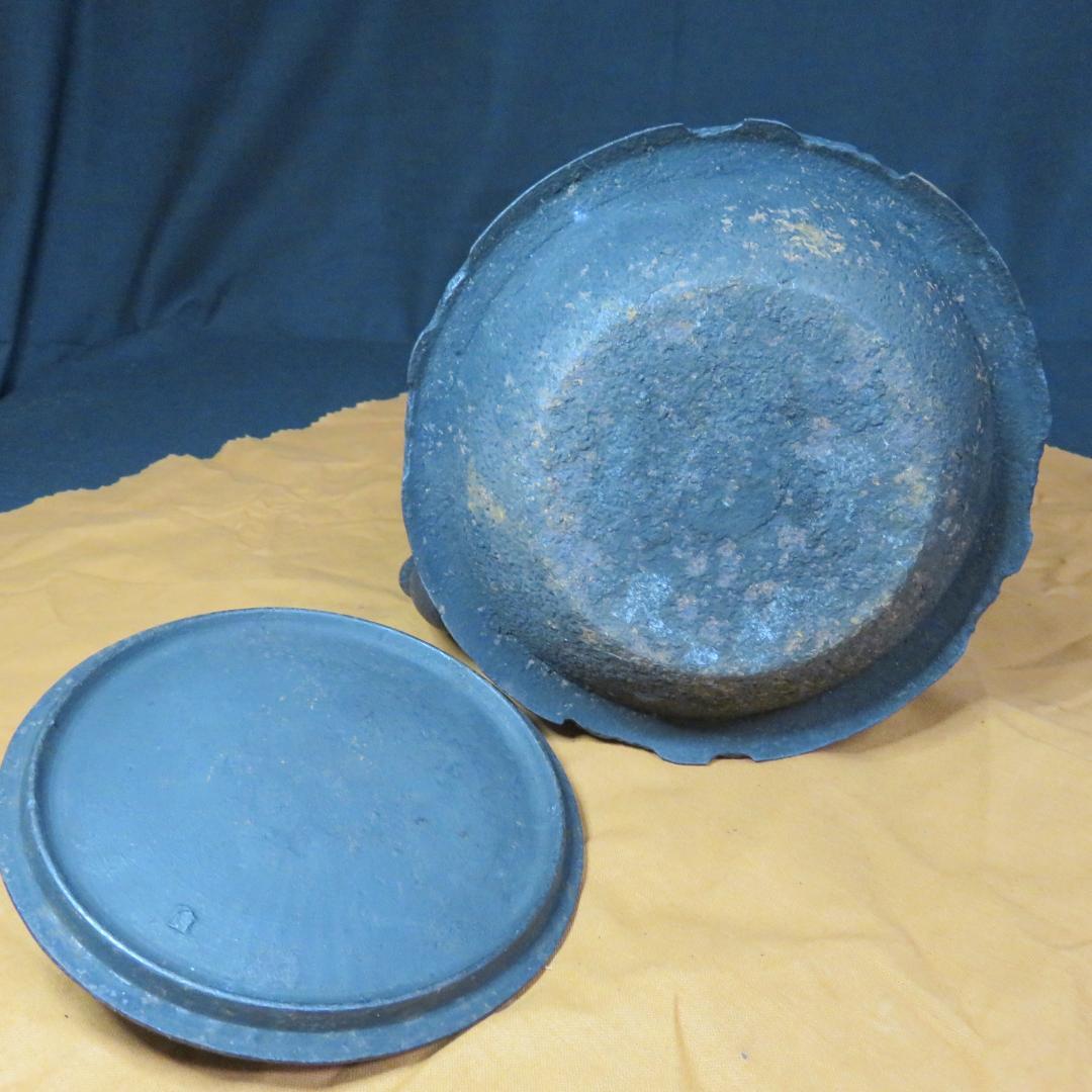 鉄瓶 南部鉄器 急須 銘 囲炉裏 薪ストーブ 大正 日本地図 記念品か