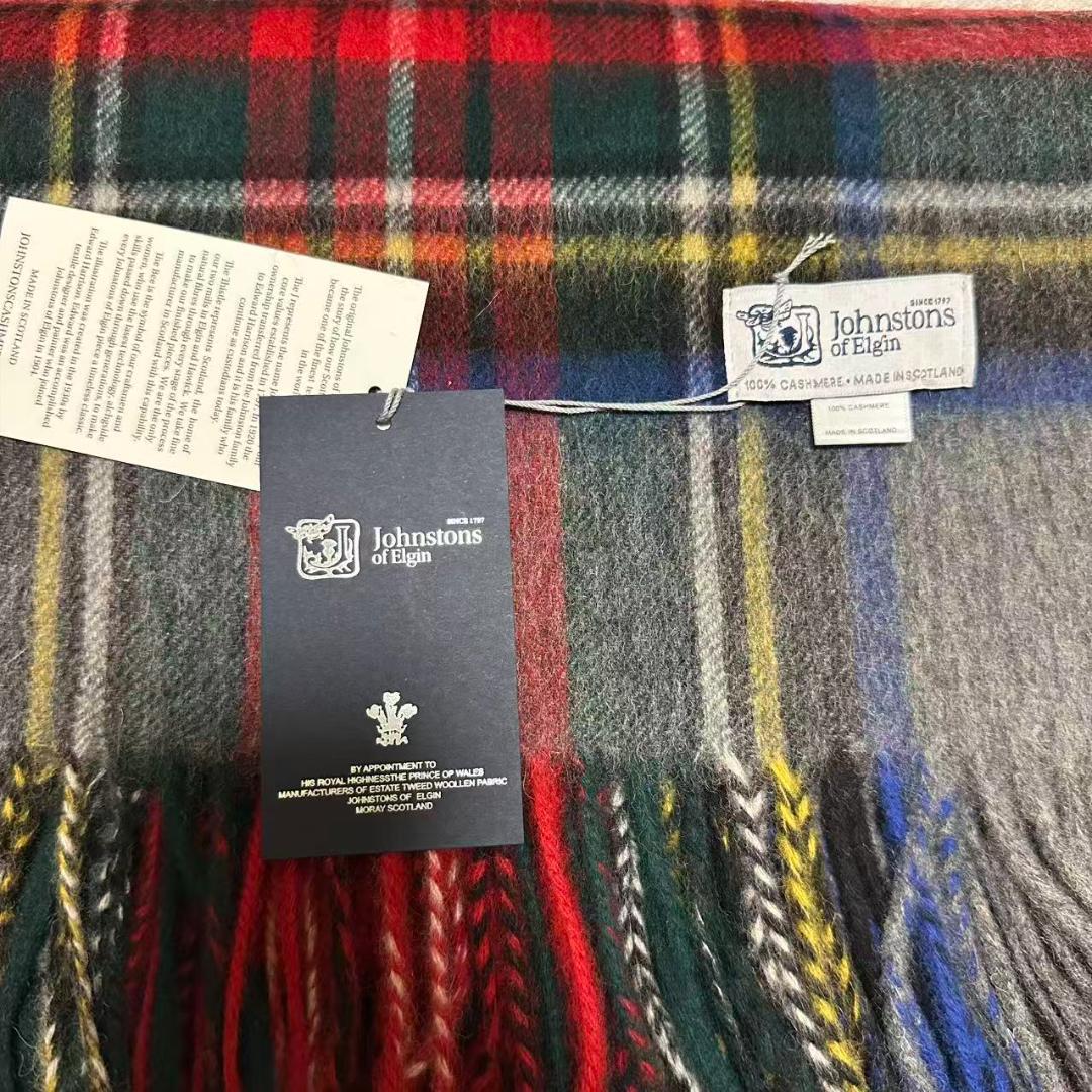 m*︎様 ジョンストンズ カシミア 大判グレースチュワート ストール マフラー