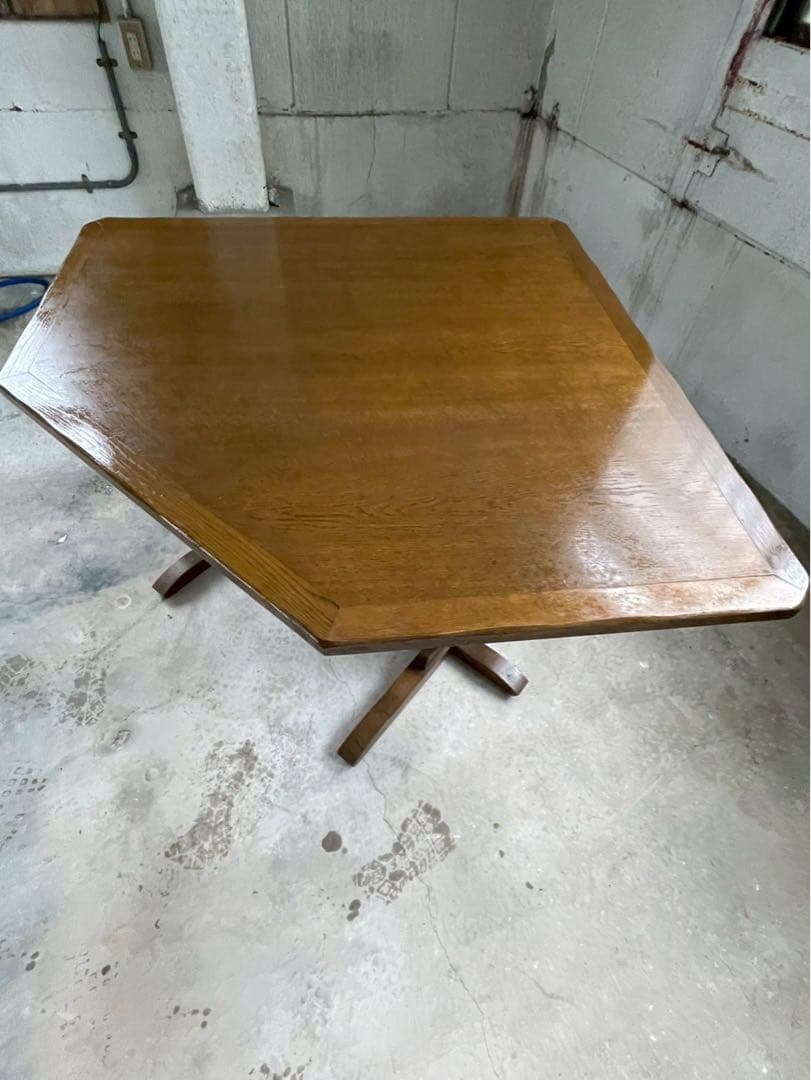 無垢材　ヴィンテージ ダイニングテーブル　センターテーブル