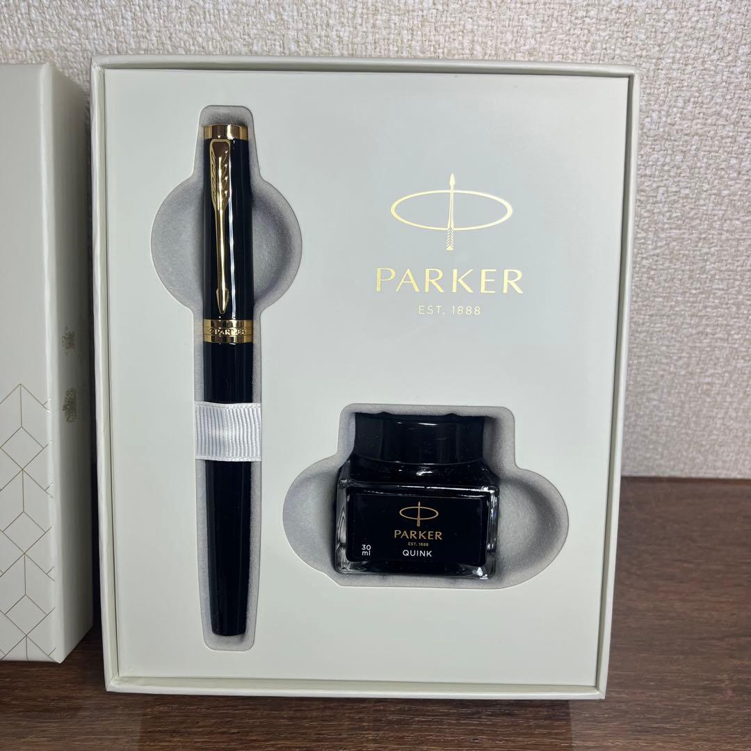 PARKER インジェニュイティ ブラックGT F 万年筆　未使用