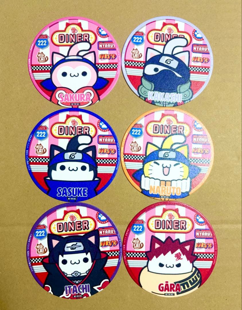 NARUTO ニャルト コースター セット 最終価格