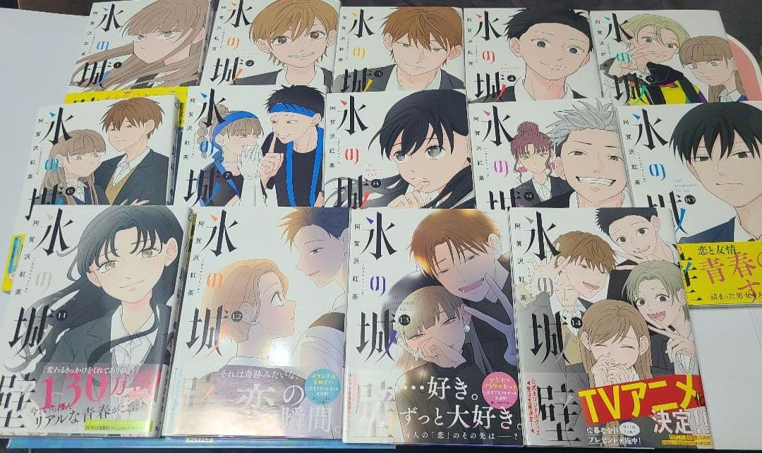 氷の城壁 全14巻セット　クリアファイル付き