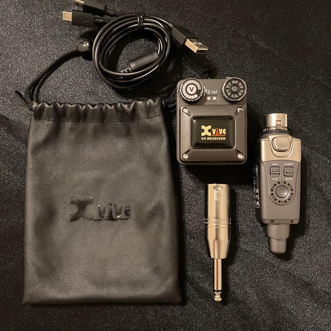 Xvive XV-U4 インイヤーモニター デジタルワイヤレス・システム