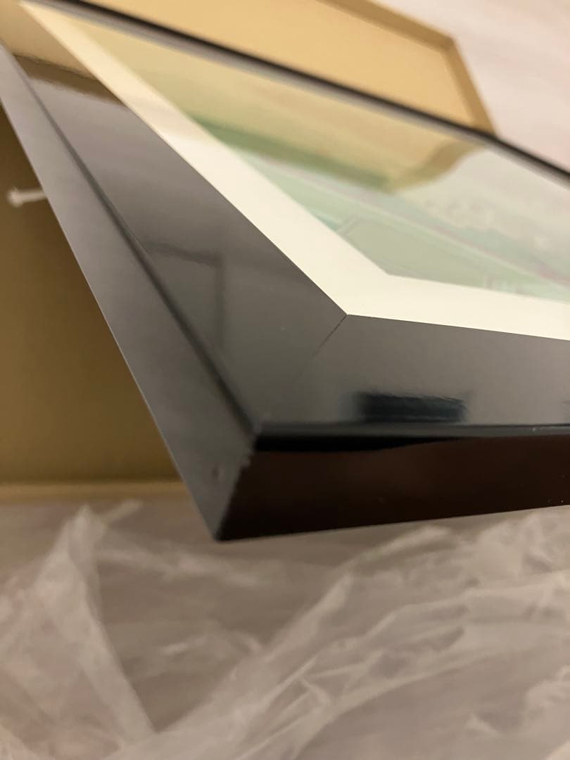 新品　レプリカスクリーン　MOTHER2 フォーサイド　Lサイズ　黒枠