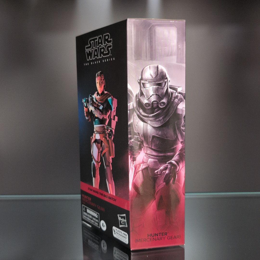 スターウォーズ　ブラックシリーズ　ハンター　マーセナリーギア
