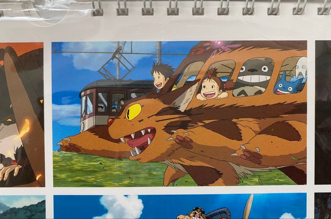 【激レア】新品未使用　ジブリ　2004年　カレンダー　全14作品　宮崎駿