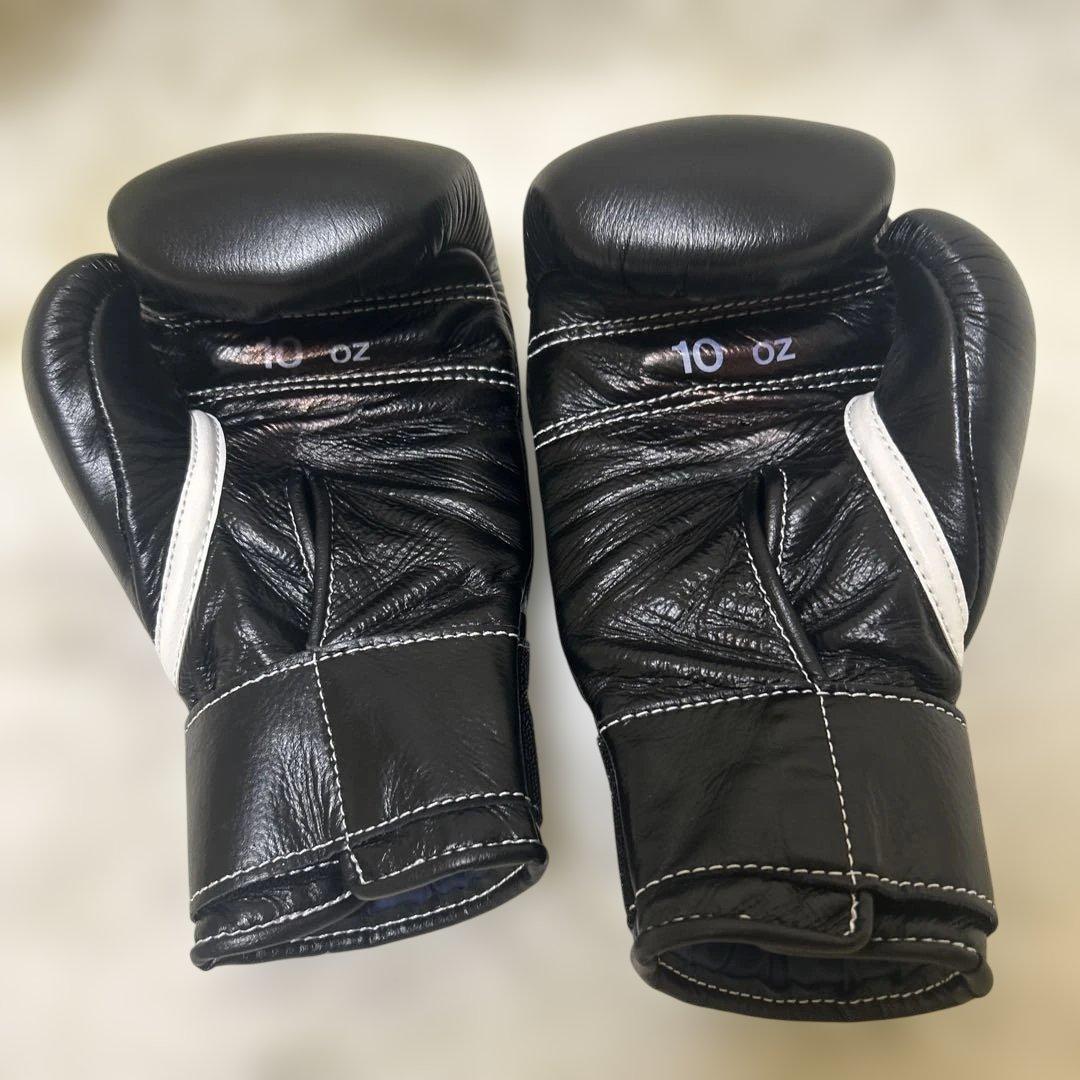 【極美品】winning ボクシンググローブ 10oz 黒 MS-300B