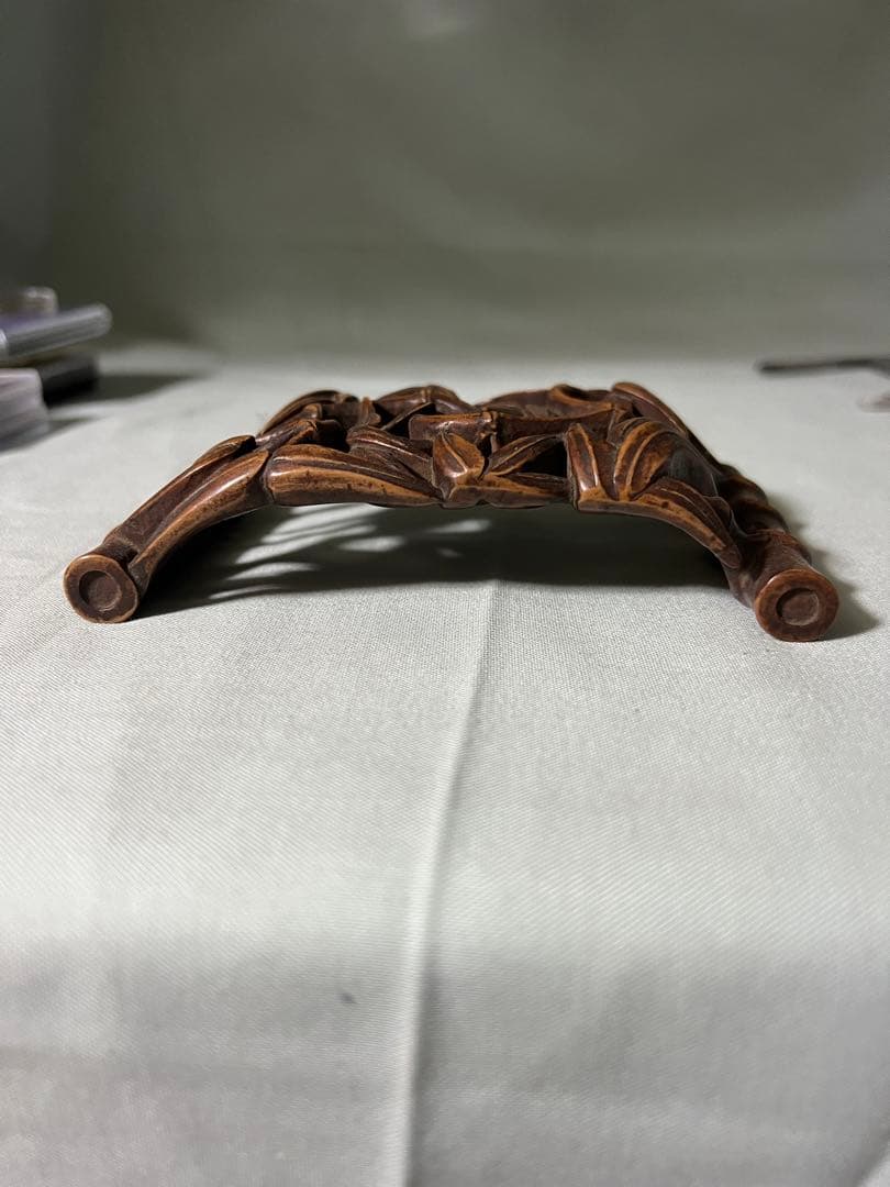 木製 墨置 細工