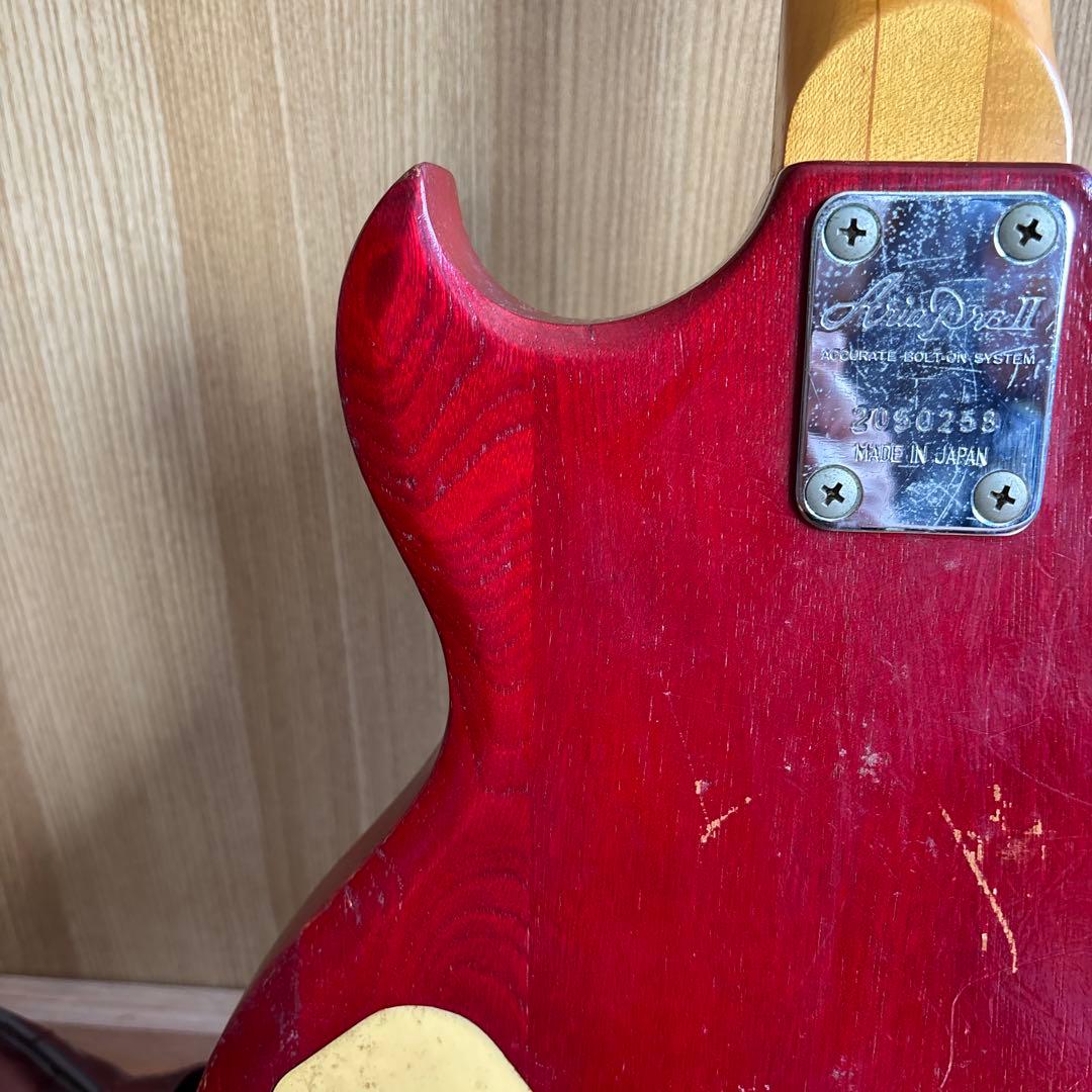 Aria Pro II エレキギター レッド