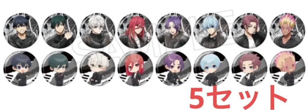 中外鉱業　アニメジャパン　ブルーロック　缶バッジ