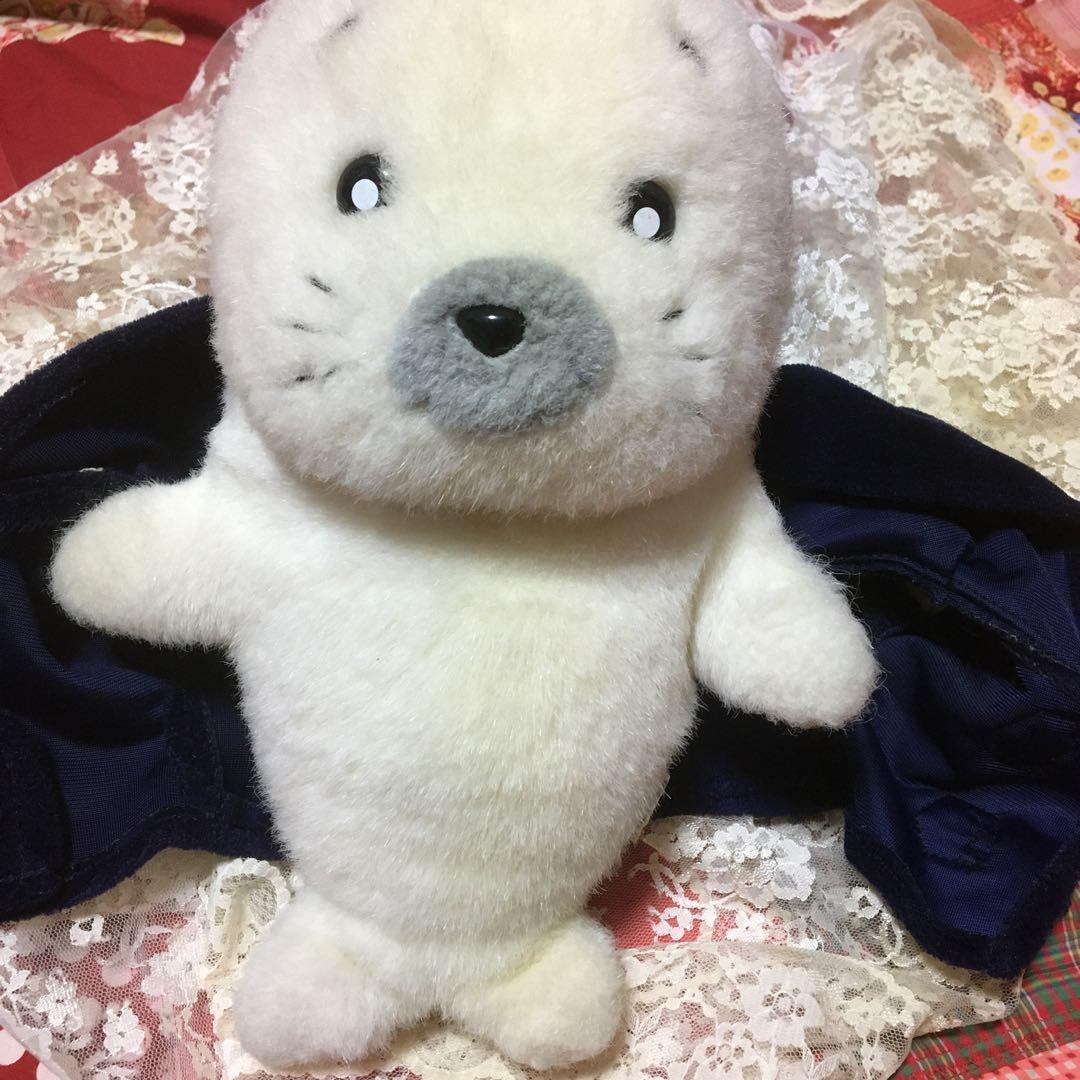 昭和レトロぬいぐるみ　少年アシベ　アザラシ　ゴマちゃん