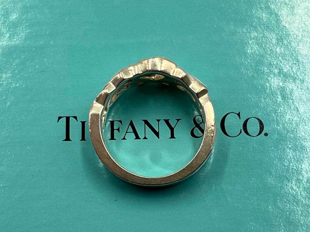 ティファニー パロマピカソ トリプルラビリングハート リング 925