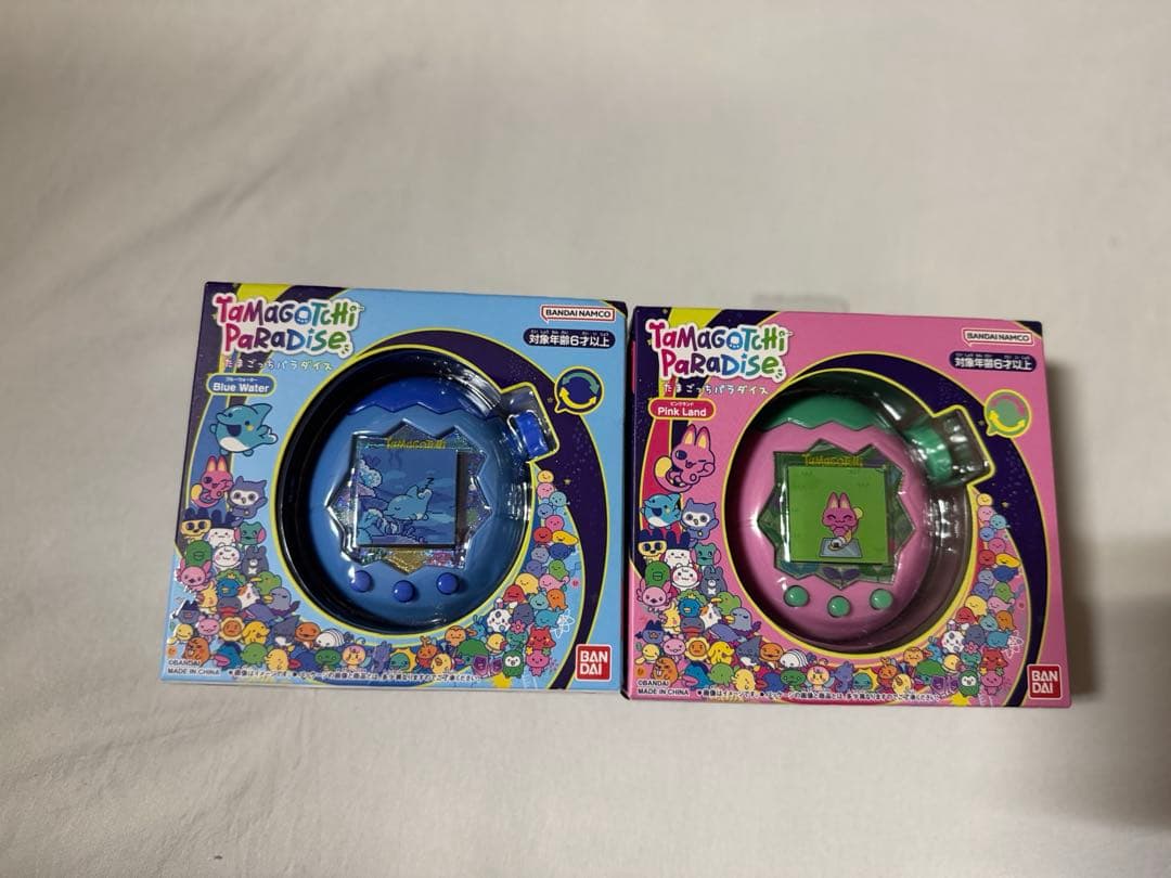 たまごっちパラダイス　2色セット ブルー ピンク