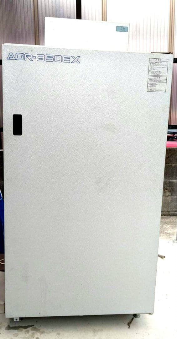 アグリストッカーAGR-850EX。玄米保管庫、小型玄米保冷庫、農作物保管庫