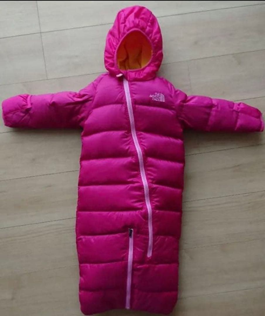 ノースフェイス ダウン 80cm～90cm カバーオール