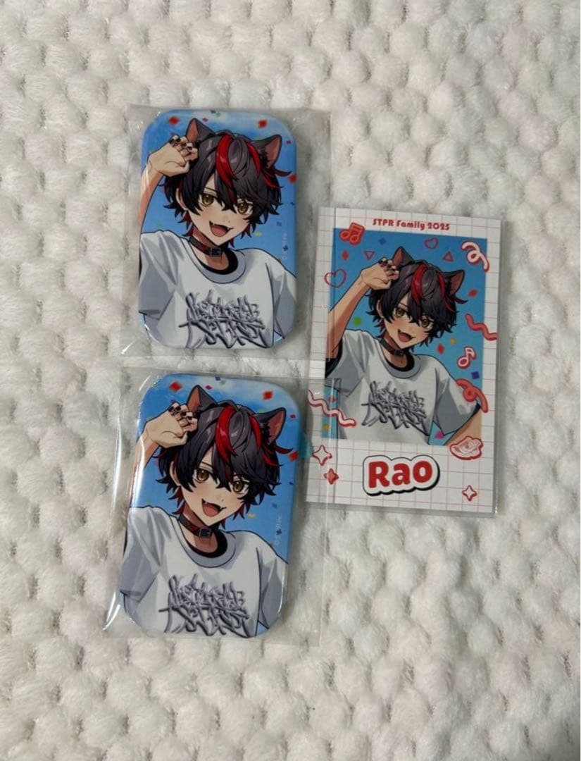 らお カード 缶バッジ うぃあすに