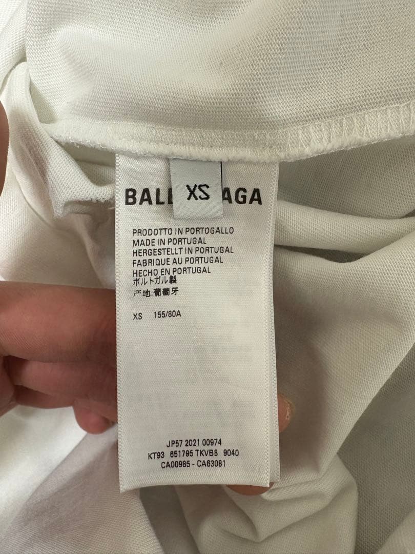 BALENCIAGA デストロイ tシャツ