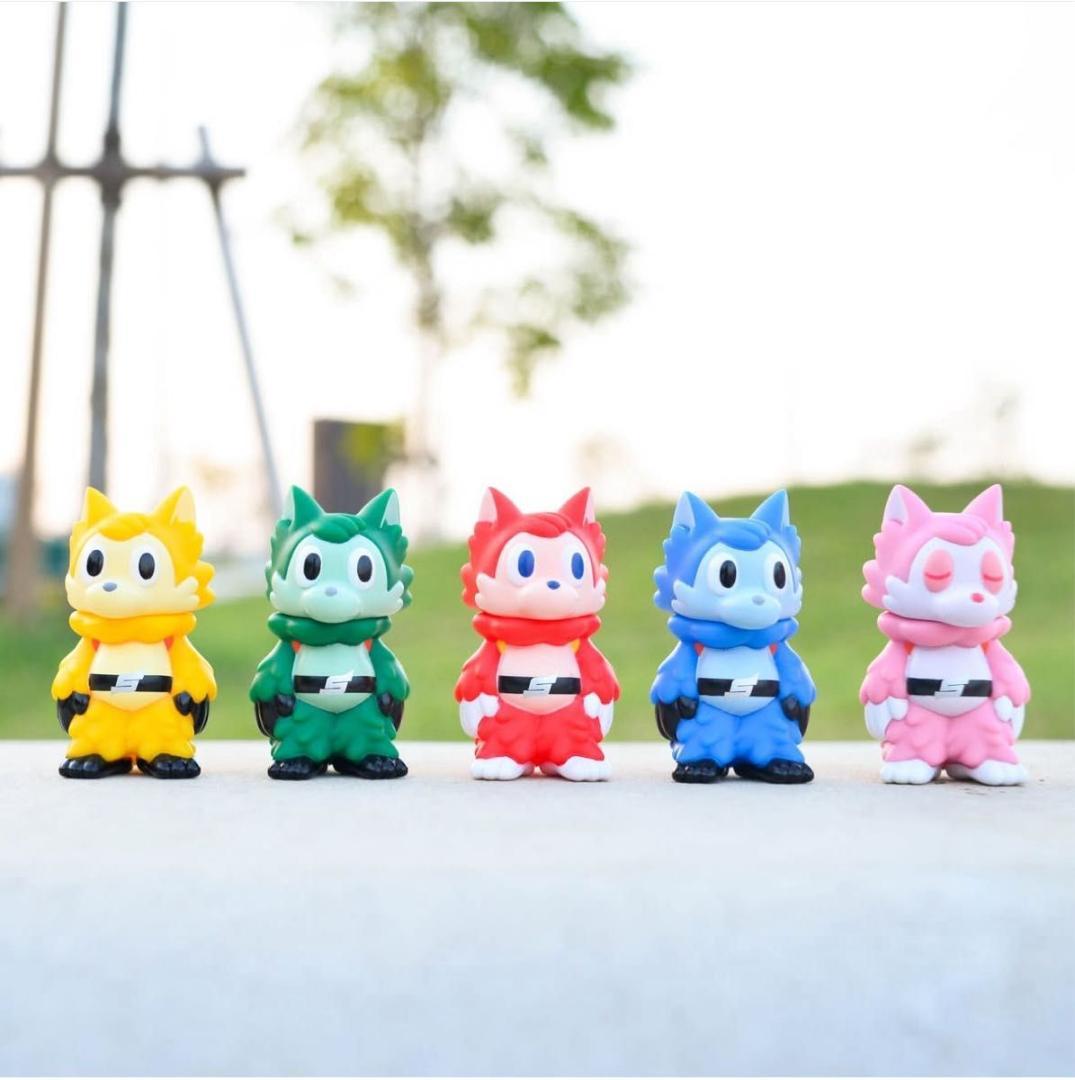 おおかみくん TOEI ART FES. 秘密戦隊ゴレンジャー 10体セット