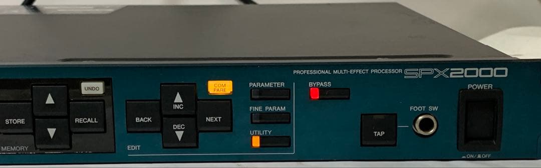 YAMAHA プロフェッショナルマルチエフェクトプロセッサー SPX2000