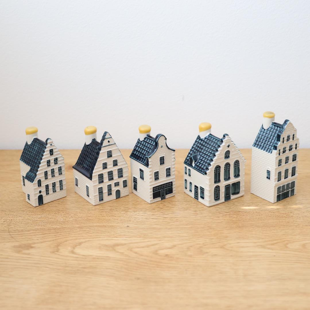 klm オランダ航空 ミニチュアハウス 10個セット