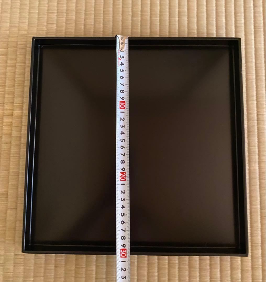 茶道具　懐石道具　漆塗