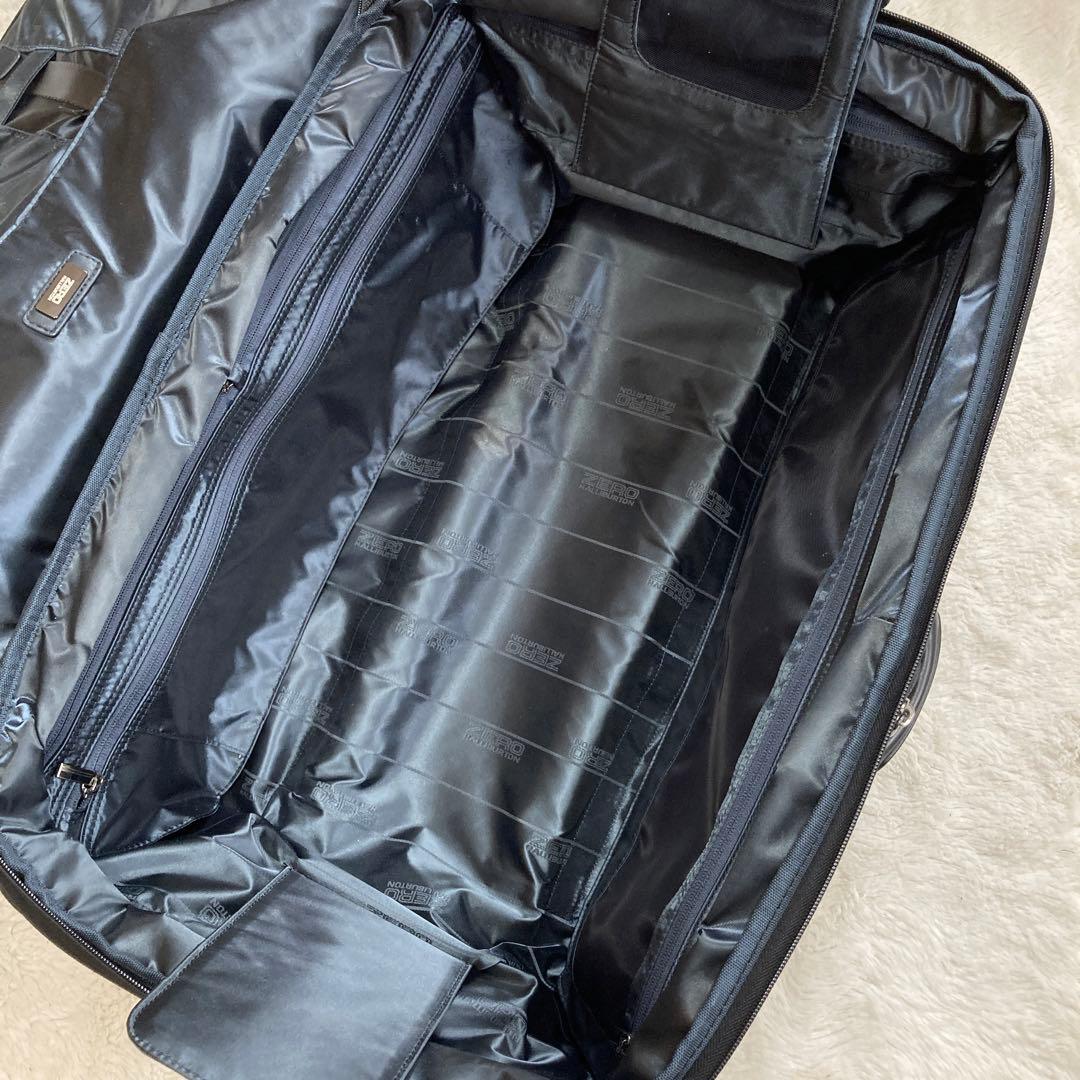 ZERO HALLIBURTON　キャリーケース　大容量　ガーメントバッグ付き